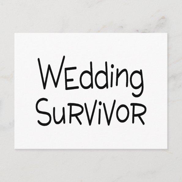 Wedding Survivor PostInvitations