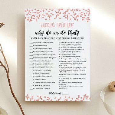 Wedding traditions with Answers game