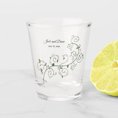 Wedding Vine Shot glass
