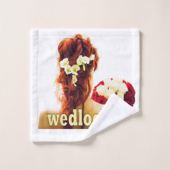 Wedlock Towel Dsign Gift
