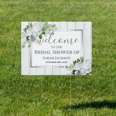 Welcome Bridal Shower Yard Sign