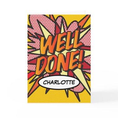 WELL DONE Fun Modern Retro Comic Book