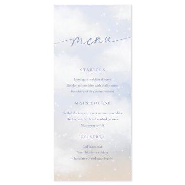 We're On Cloud 9 Dreamy Clouds Menu
