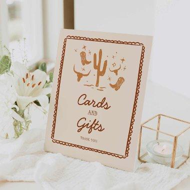 Western  and Gifts  Party Sign