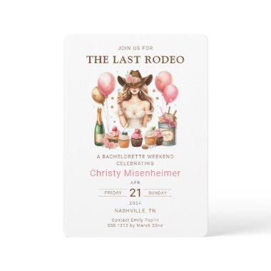 Western Last Rodeo Western Bachelorette Party