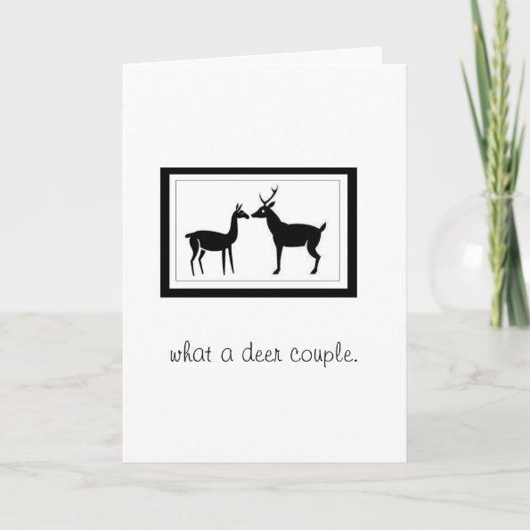 What a deer couple Invitations