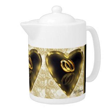 What God Has Put Together Wedding Teapot