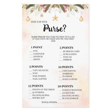 What is in your Purse Wedding Shower Game  Fly Flyer
