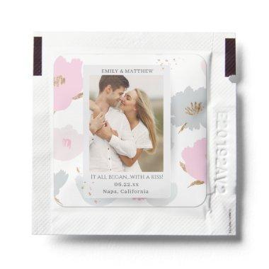 Where It All Began Romantic Couples Personalized Hand Sanitizer Packet