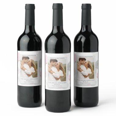 Where It All Began Romantic Couples Personalized Wine Label