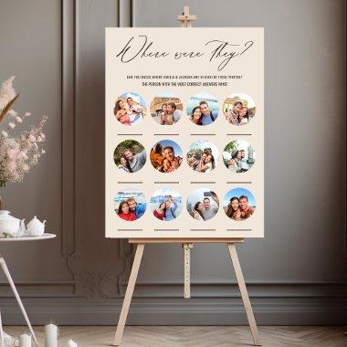 Where Were They 12 Photos  Foam Board