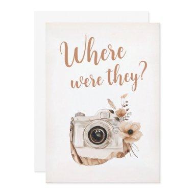 Where Were They  Game Sign