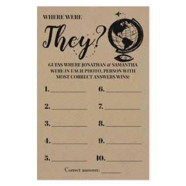 Where were They Rustic  game  Flyer