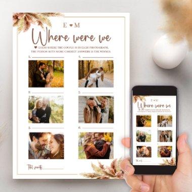 Where Were We Fall Pampas Grass Game