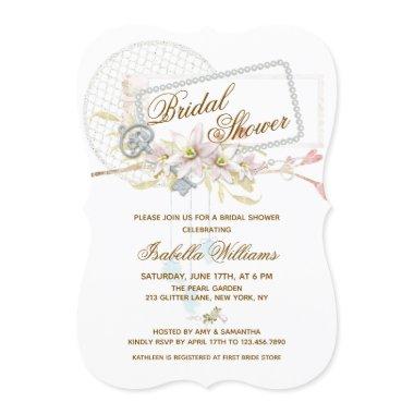Whimsical Boho Floral Pearl Wreath