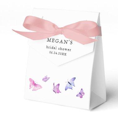 Whimsical Butterfly Bridal Shower Favor Boxes