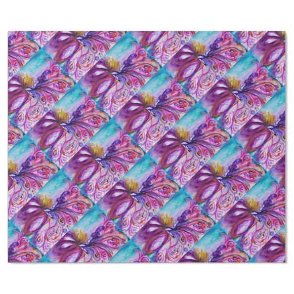 WHIMSICAL CUTE FLOWER FAIRY IN PINK,GOLD SPARKLES WRAPPING PAPER
