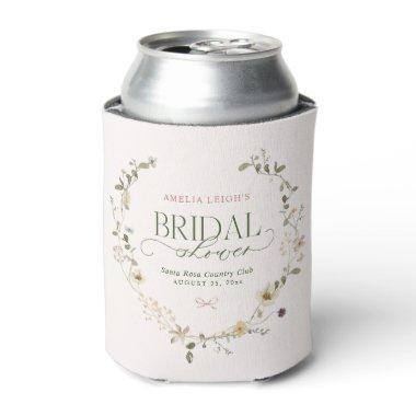 Whimsical Fairytale Garden & Bows  Can Cooler