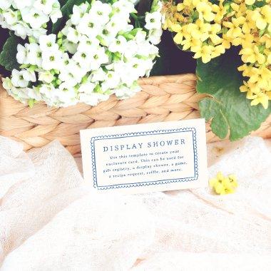 Whimsical Hand Drawn Retro Frame  Enclosure