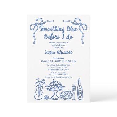 Whimsical Hand Drawn Something Blue