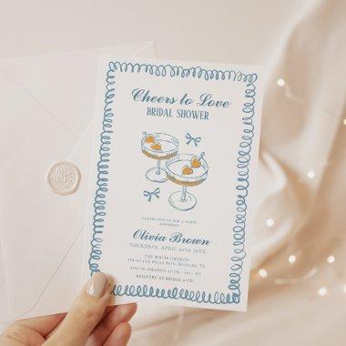 Whimsical Hand Drawn Wine
