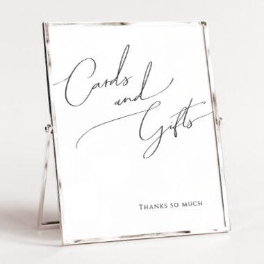 Whimsical Minimalist Script  and Gifts Sign