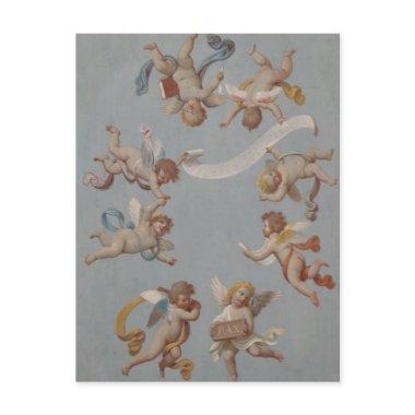 Whimsical Renaissance Cherub Angels Post