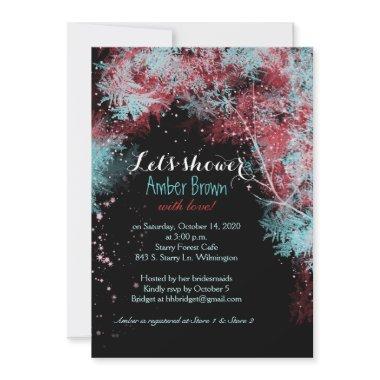 Whimsical Starry Forest