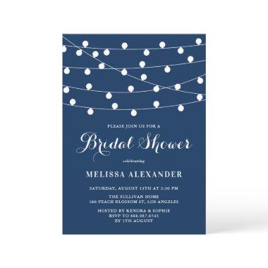 Whimsical String Lights Blue