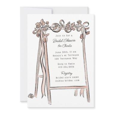 Whimsical Watercolor Hand-drawn Sign
