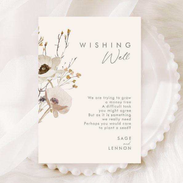 Whimsical Wildflower | Ivory Wedding Wishing Well Enclosure