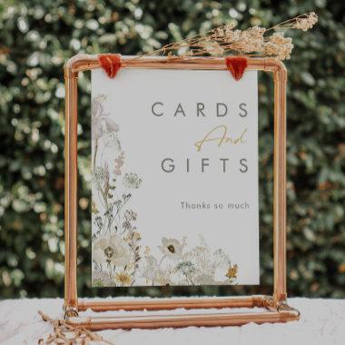 Whimsical Wildflower Meadow Invitations and Gifts Sign
