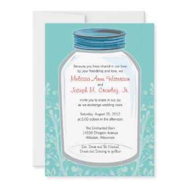 Whimsy Mason Jar Wedding