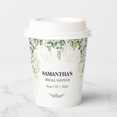 Whispers of Nature: Botanical Bliss  Paper Cups