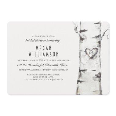 White Birch Tree Rustic