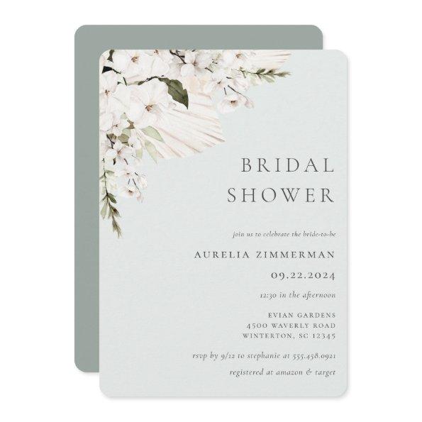 White Bohemian Floral