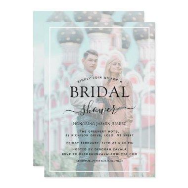 White Border Vellum Effect Photo