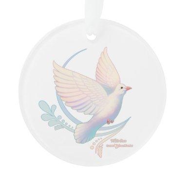 White Dove Ornament