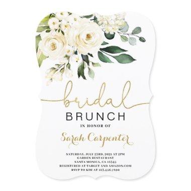White floral  Brunch