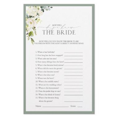 White Gray Green Watercolor  Game