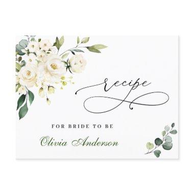 White Roses Eucalyptus  Recipe