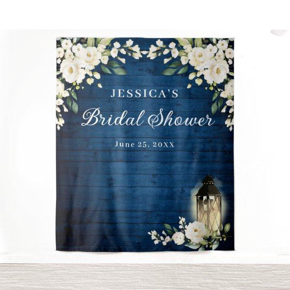 White Roses Lantern Wood  Backdrop