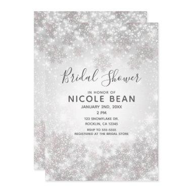 White Sparkle Winter Wonderland