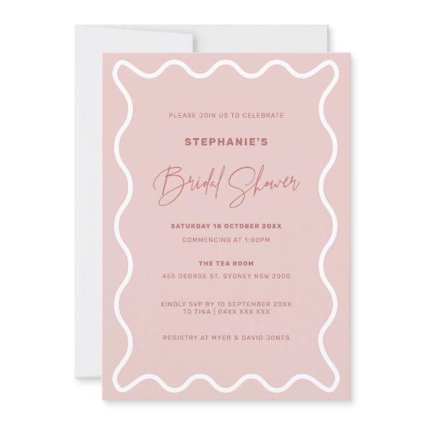 White Wavy Border