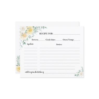 White & Yellow Roses Recipe