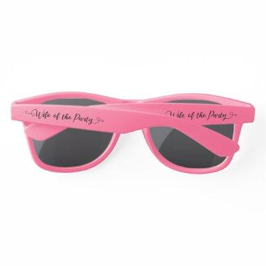 “Wife of the Party Wifelorette Sunglasses