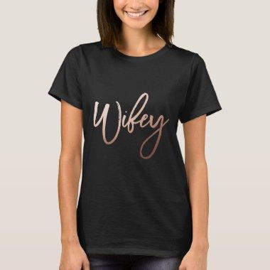 WIFEY Bachelorette party shirt // shirt