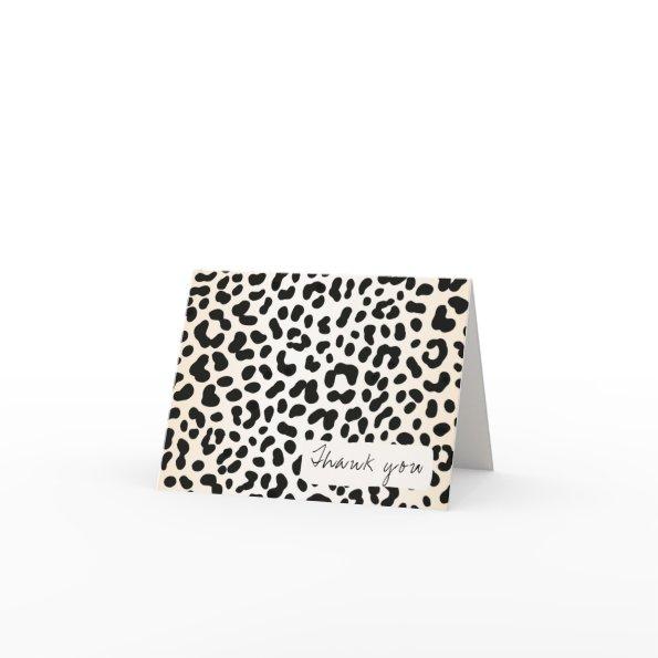 Wild Leopard Cheetah Thank You