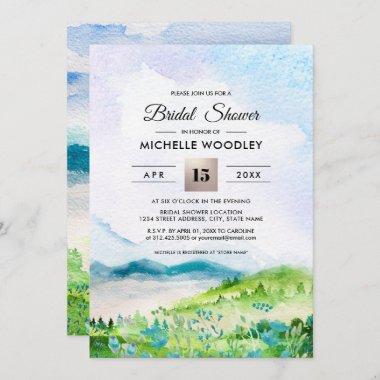 Wild Meadow | Spring Mountains Bridal Shower Invitations