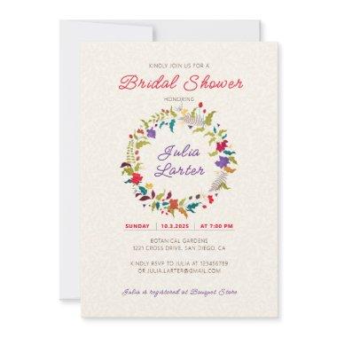 Wild Rose Woods Exotic Flower Garden Wedding
